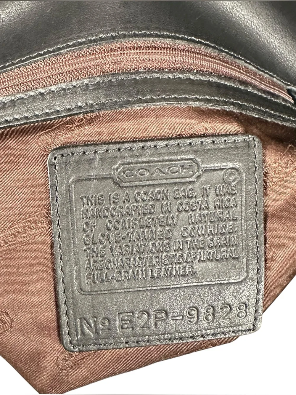 COACH Vintage Studio Flap Shoulder Bag